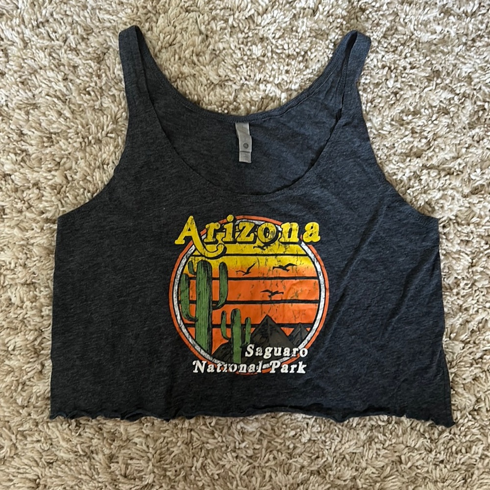 Next Level Apparel Arizona Cropped Tank